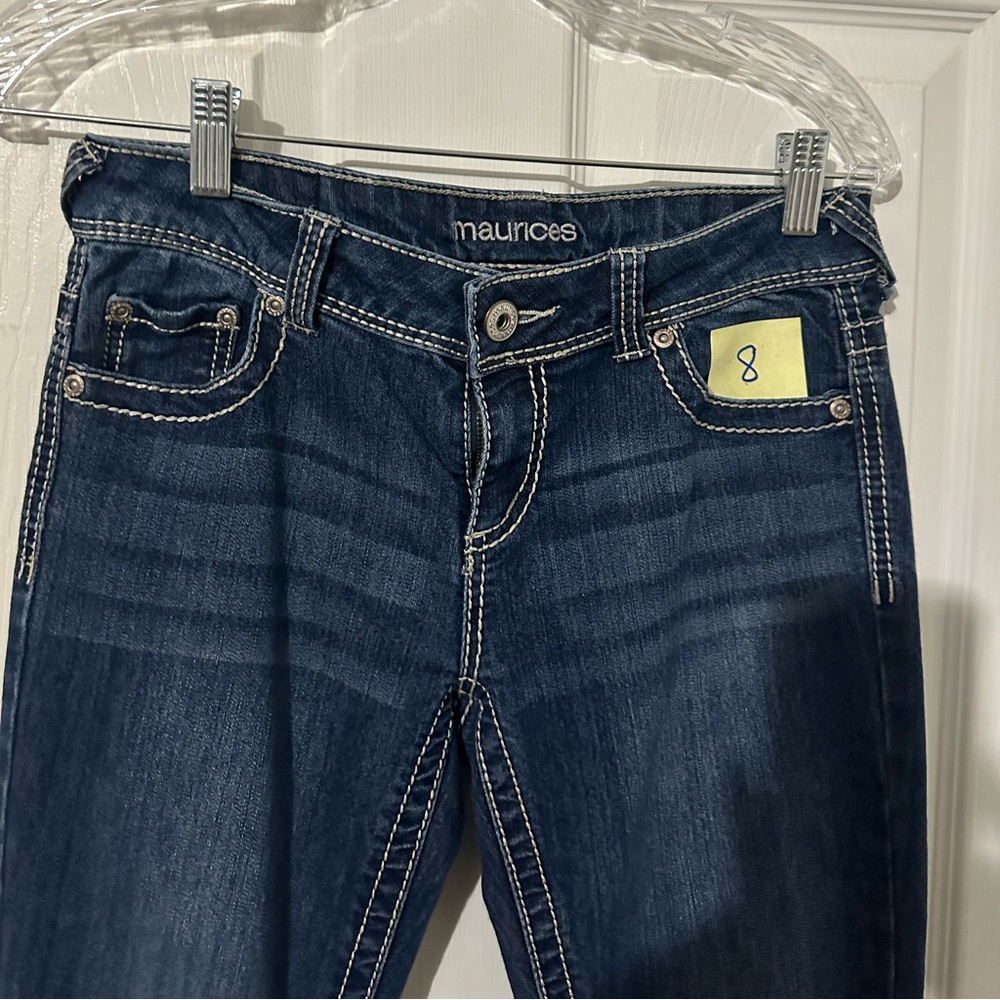 Maurice’s size 3/4 double stitch inseam